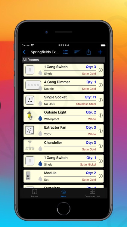 Electrical Listbuilder screenshot-4