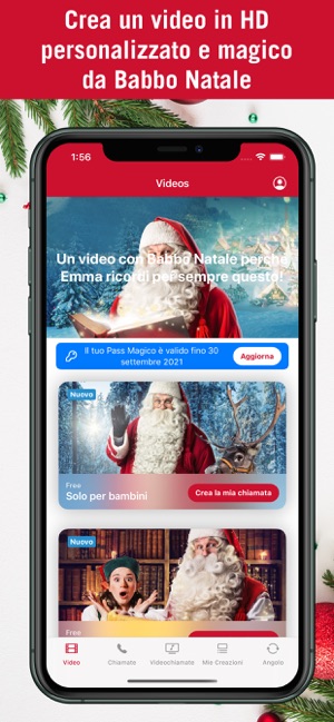 Video Babbo Natale Per Bambini.Pnp Polo Nord Portatile Su App Store