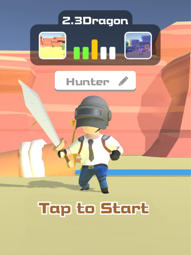 Big Hunter 3D, game for IOS