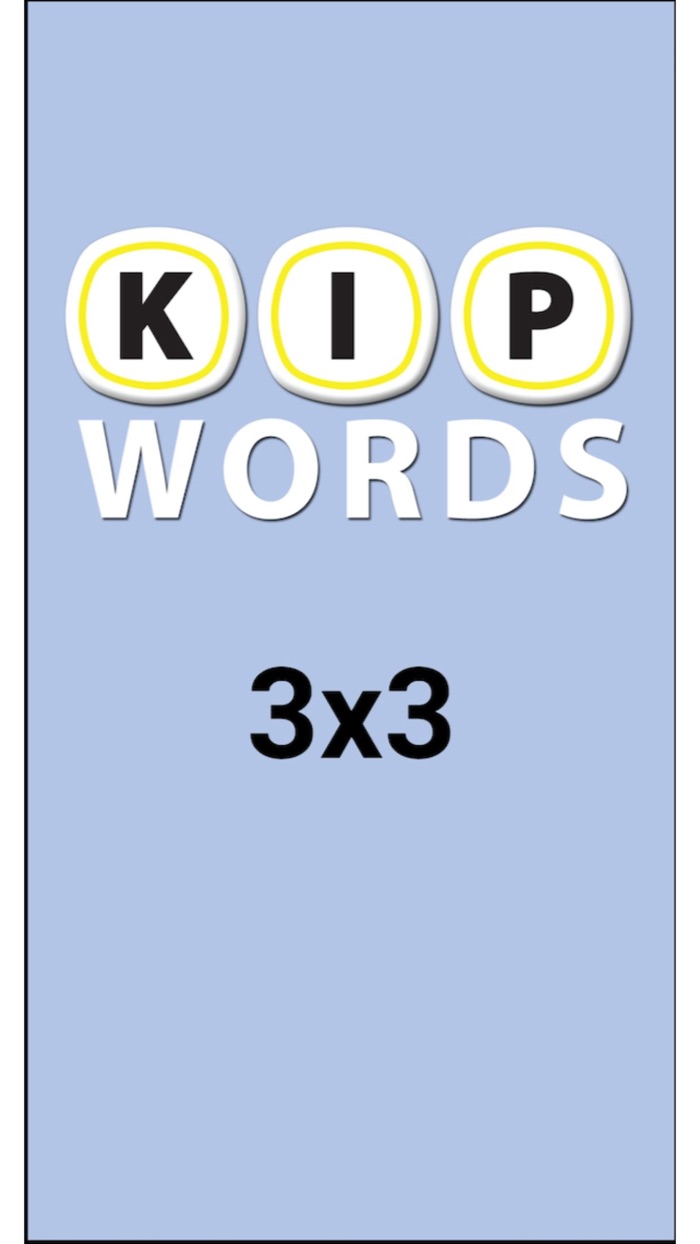 Kip Words 3x3