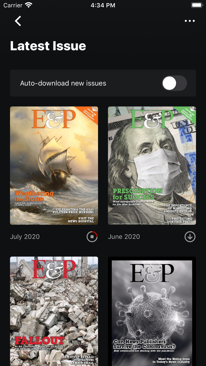 Editor and Publisher Magazine