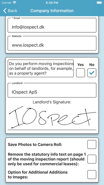DomuSpect - for landlords