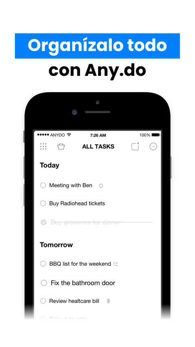 To Do List Calendar Any Do Descargar Apk Para Android Gratuit Ultima Version 2021