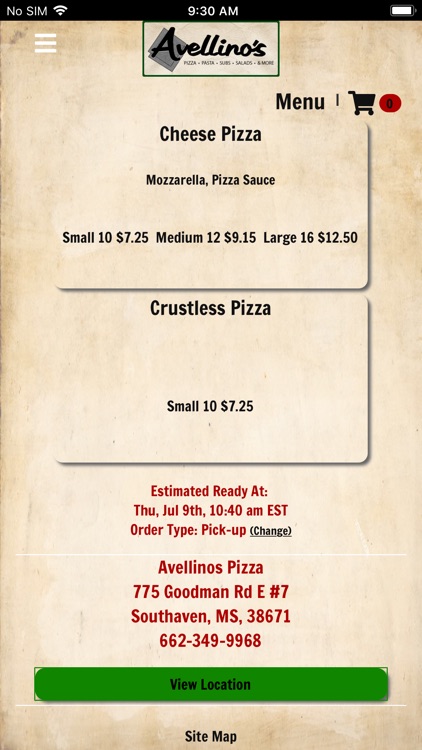 Avellino's Pizza screenshot-9