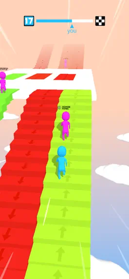 Game screenshot Escalator Race apk