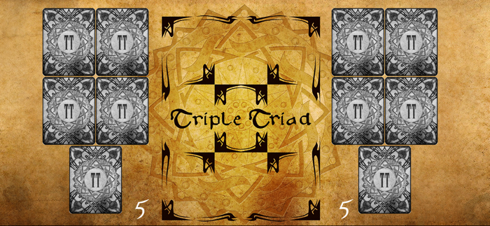 Triple Triad Trading Card Game