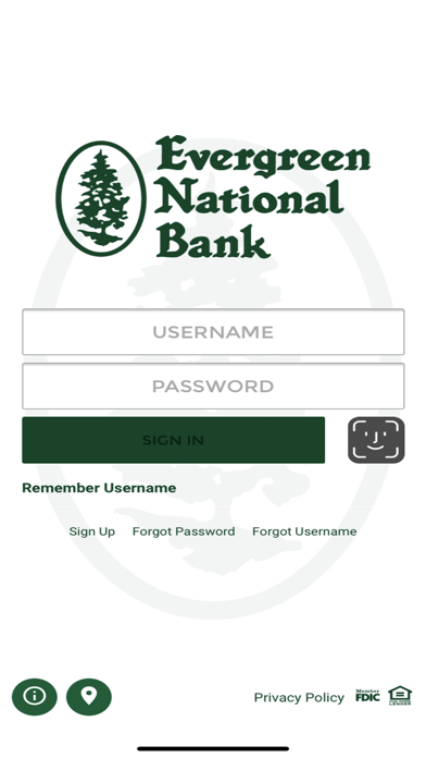 How to cancel & delete Evergreen National Bank Mobile from iphone & ipad 1