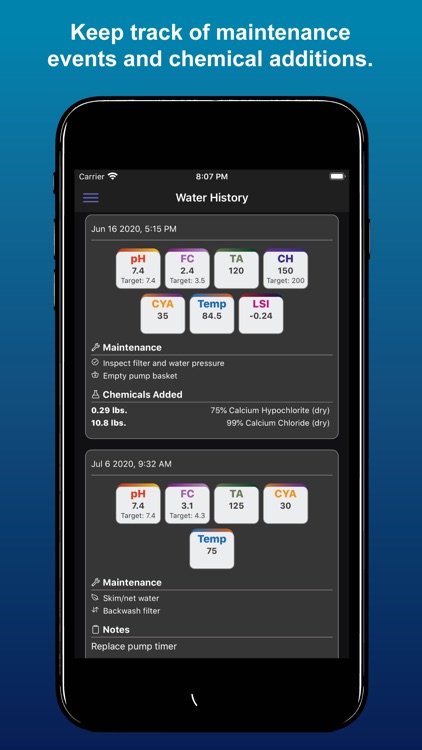 Pool Water Calculator