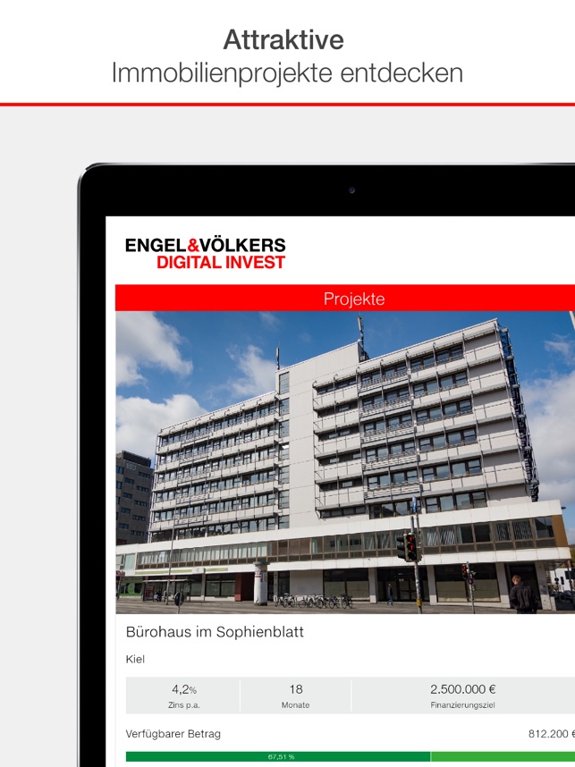 Engel Volkers Digital Invest Im App Store