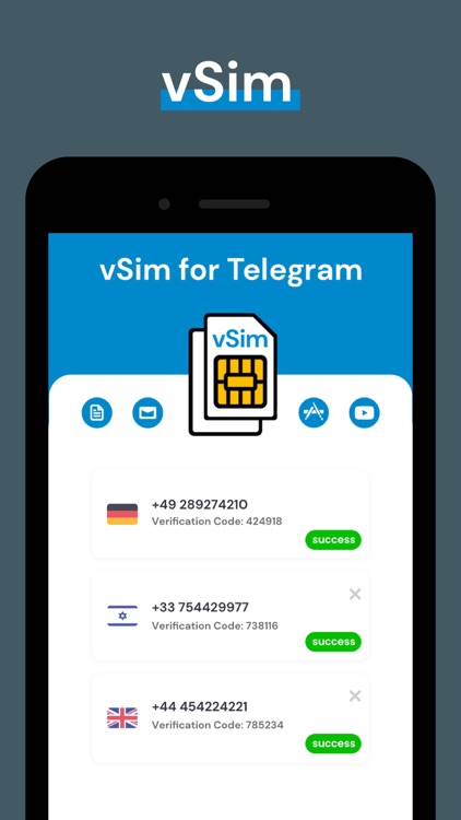 Telegram Virtual Phone Number screenshot-4