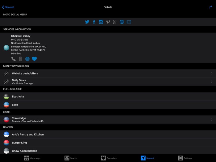 Motorway Services GB