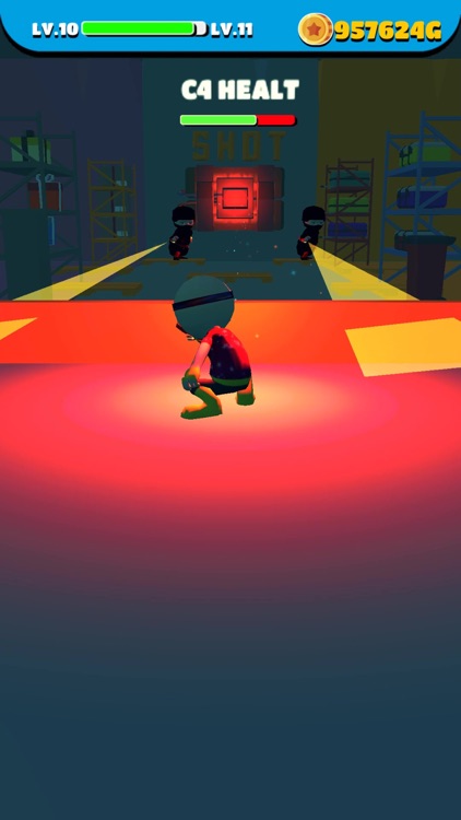 Shoot Runner : Hero vs Ninja screenshot-4