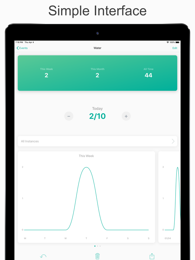 ‎Sum - Tally Counter Screenshot