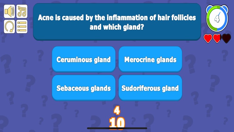 Integumentary Sys Skin Quiz