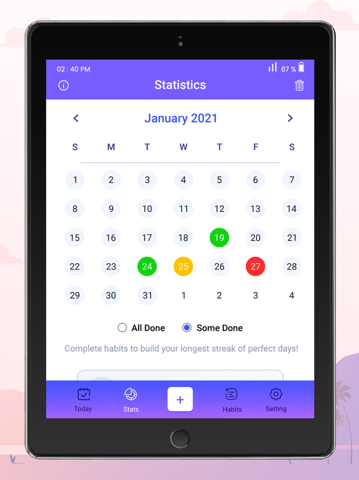 Motiva Habit Tracker