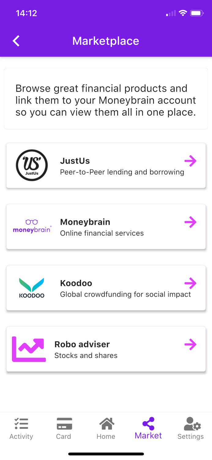 Moneybrain Financial SuperApp
