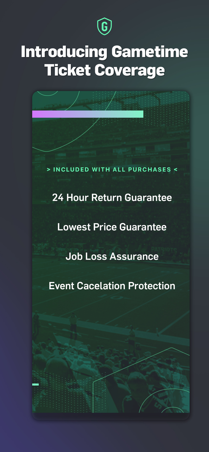 Gametime - Last Minute Tickets