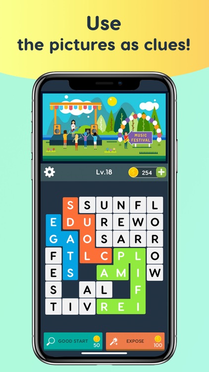 Word Search Pics - Puzzle Game