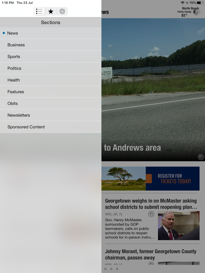 Post and Courier Myrtle Beach