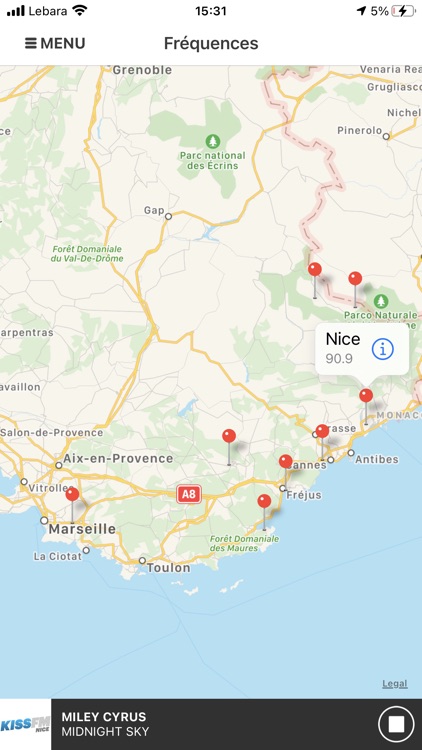 Kiss FM de la Côte d'Azur