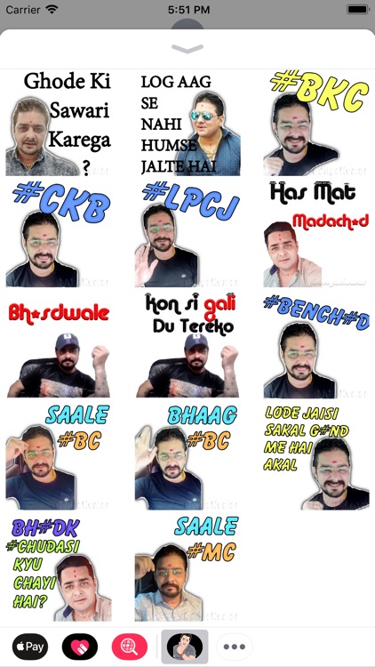 Hindustani Hindi Bhau Stickers screenshot-5
