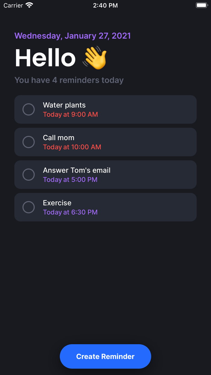 Memo - Easy Reminders