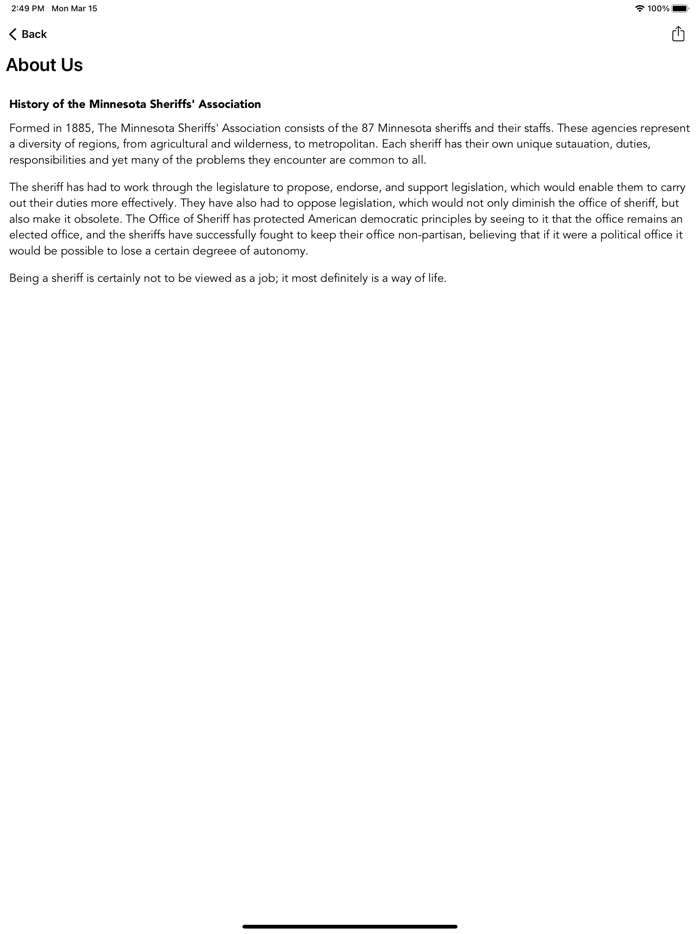 Minnesota Sheriffs Association