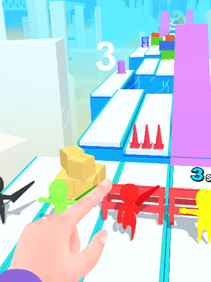 Umbrella Run - Blown away