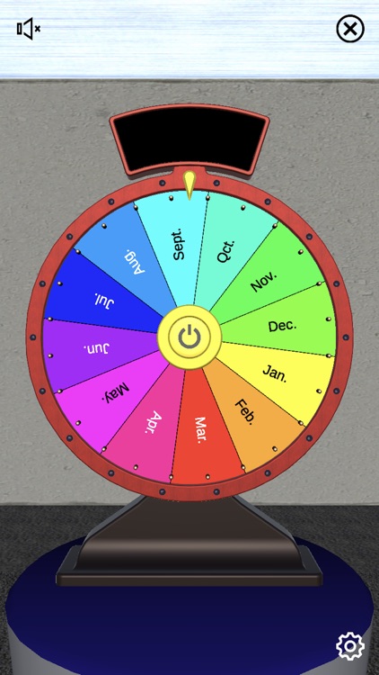 Spin the wheel 3D