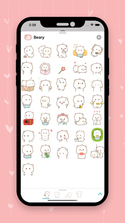 Beary Animated Stickers