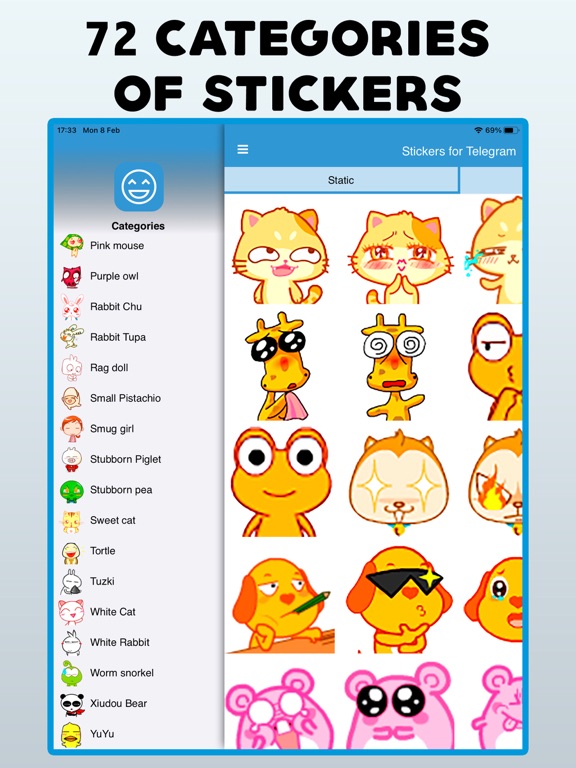 Stickers for Telegram · screenshot 3