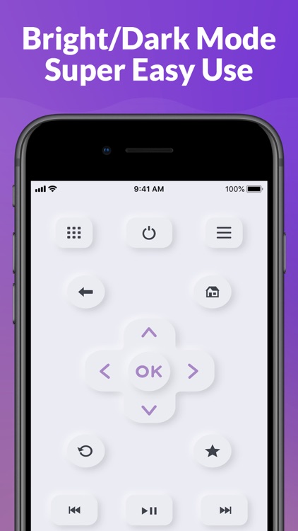 Remote for Roku TV + Stick