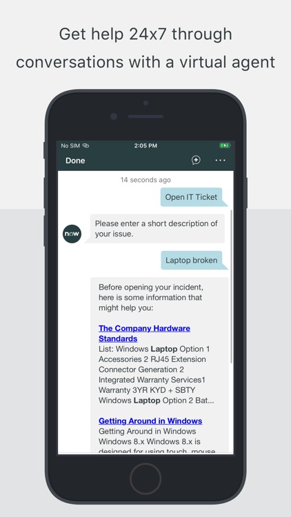 Now Mobile by ServiceNow