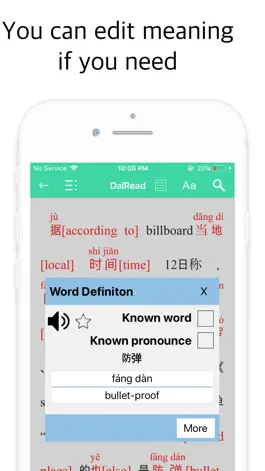 Game screenshot DalRead Chinese Pro hack