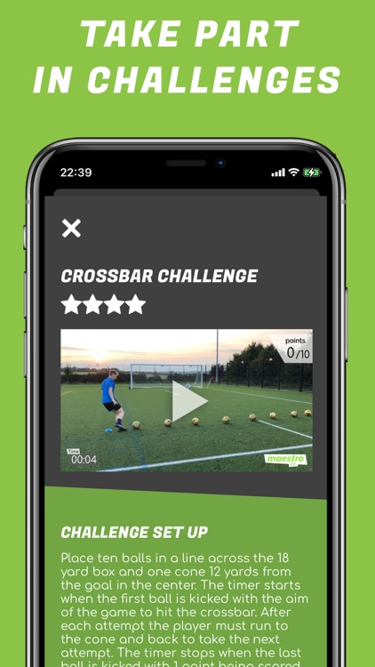 Maestro Football Challenges