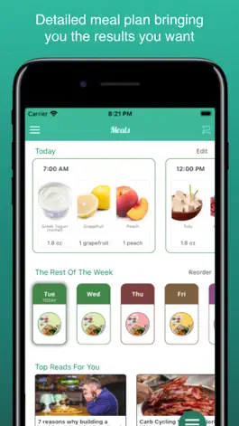 Game screenshot Fitness Meal Planner mod apk