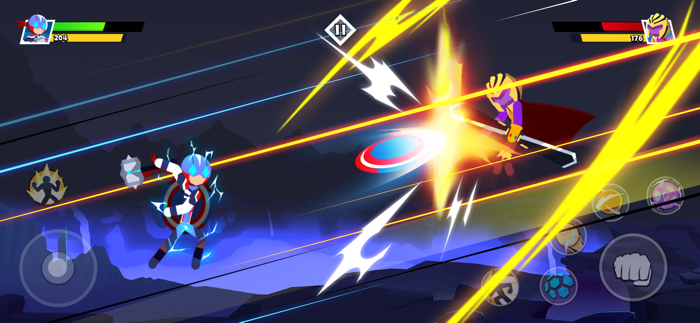 Stickman Combat  Superhero