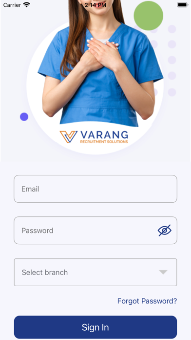 Varang Recruitment screenshot 4