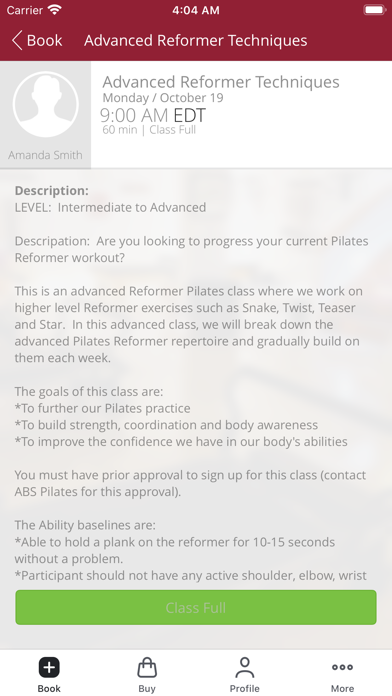 ABS Pilates screenshot 3
