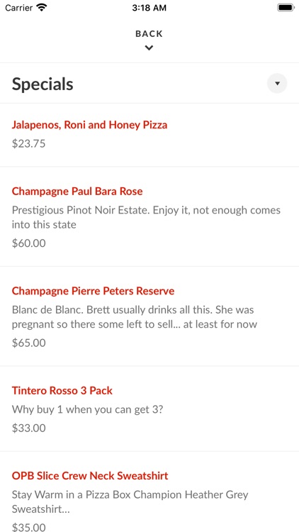 Oakwood Pizza Box By Chownow