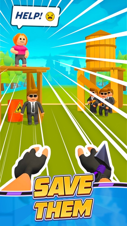 绳索小飞侠 (Ropeman3D) screenshot-4