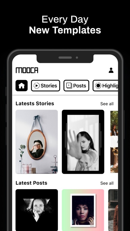 MOOCA: Templates for Instagram screenshot-0