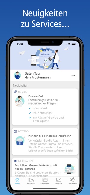 Allianz Gesundheits App Im App Store