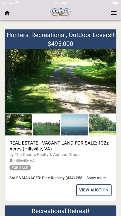 Counts Realty & Auction
