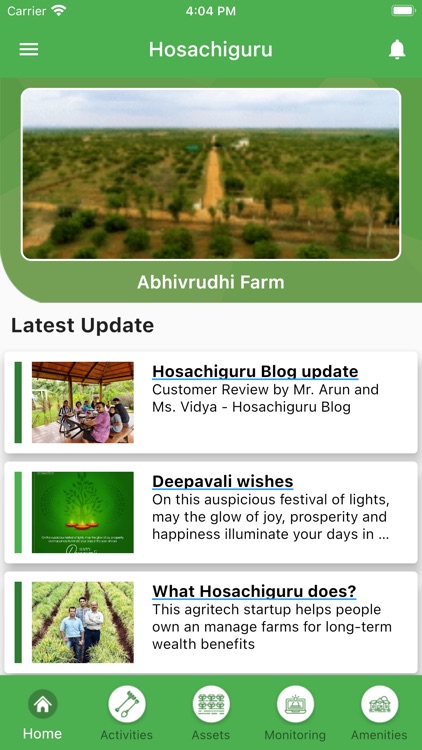 My Farm By Hosachiguru By Sriram Chitlur .'hosa' which means 'new' and 'chiguru' which means 'sprout', hosachiguru is a leading agricultural asset management startup that is running over 30 sustainable green projects on 800 acres of land. my farm by hosachiguru by sriram chitlur