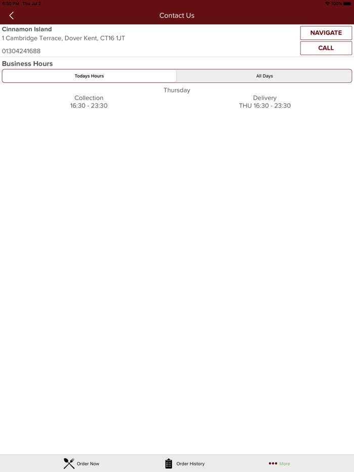 Cinnamon Island Dover