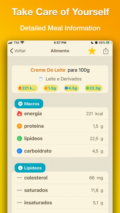 Tabela de Alimentos Taco screenshot 3