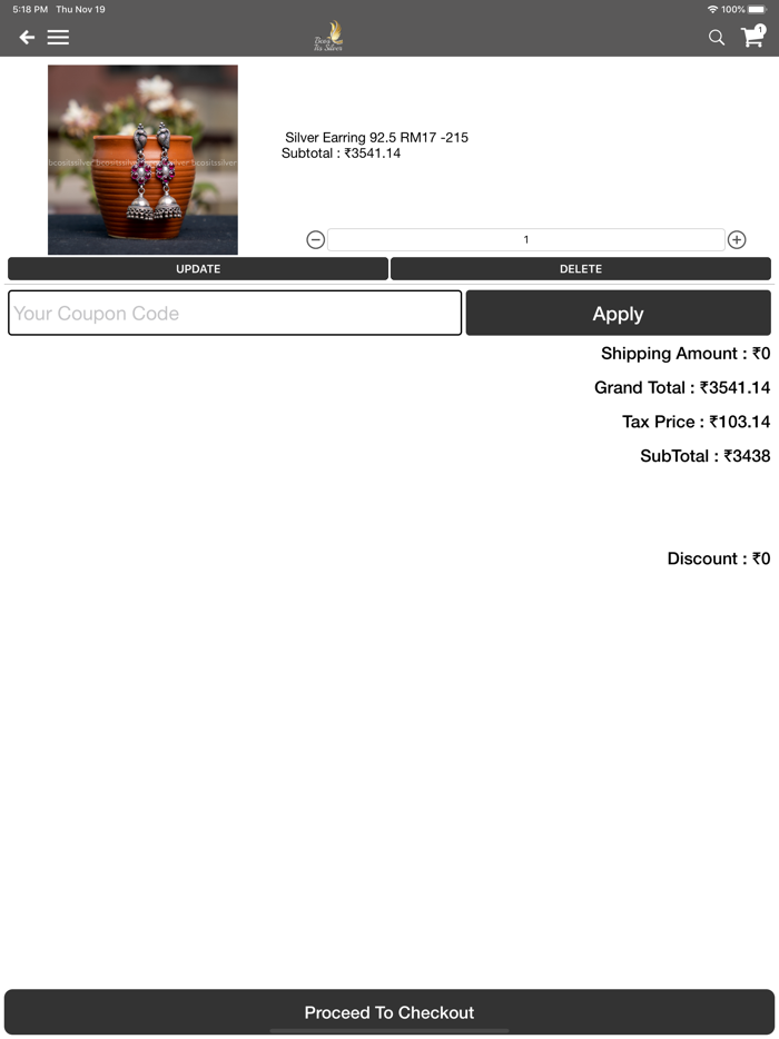 BCOS Its Silver Jewelry