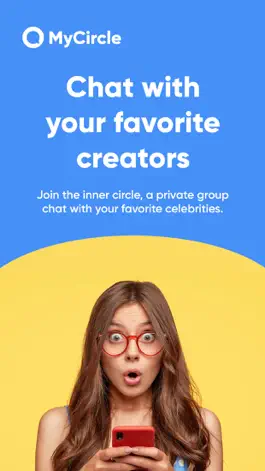 Game screenshot MyCircle - Chat with celebs mod apk