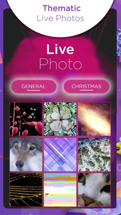 Live Photos – Create wallpaper